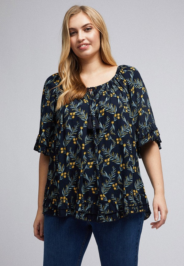 

Блуза Dorothy Perkins Curve, Синий
