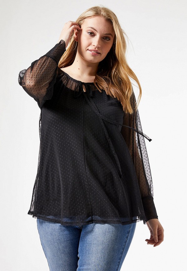 

Блуза Dorothy Perkins Curve, Черный