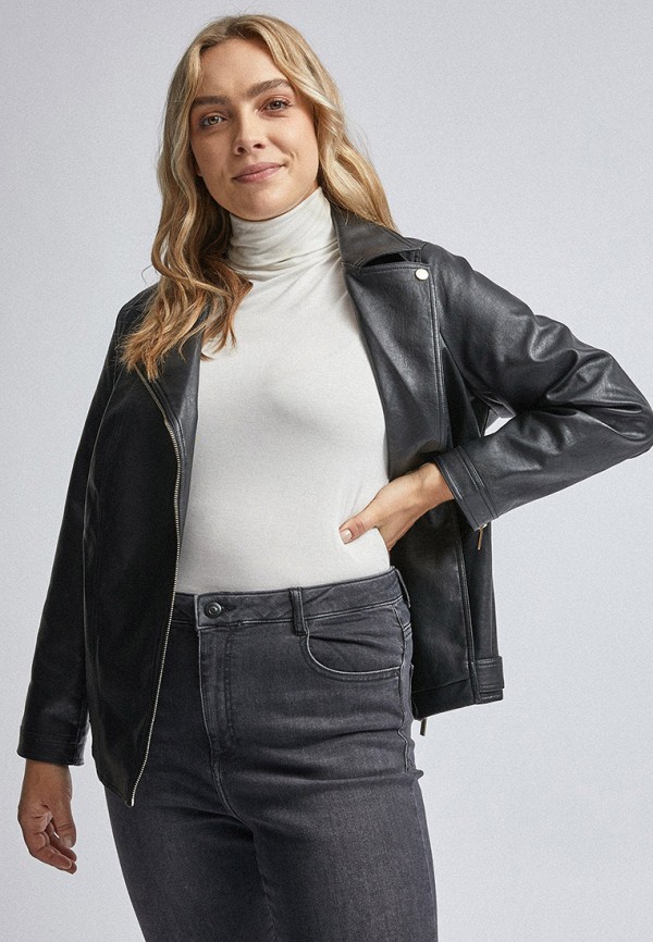 

Куртка кожаная Dorothy Perkins Curve, Черный
