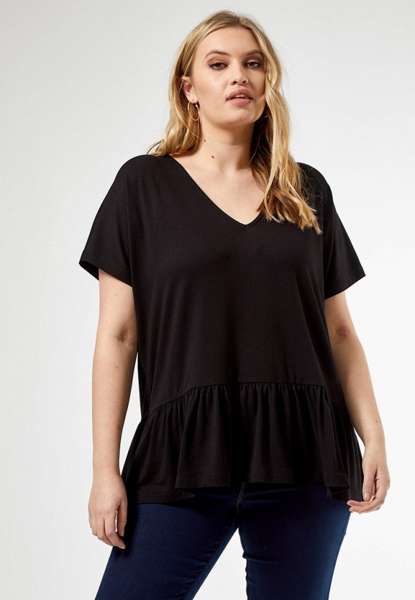 

Блуза Dorothy Perkins Curve, Черный, Dorothy Perkins Curve DO029EWJGGY7