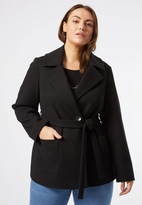 

Полупальто Dorothy Perkins Curve, Черный