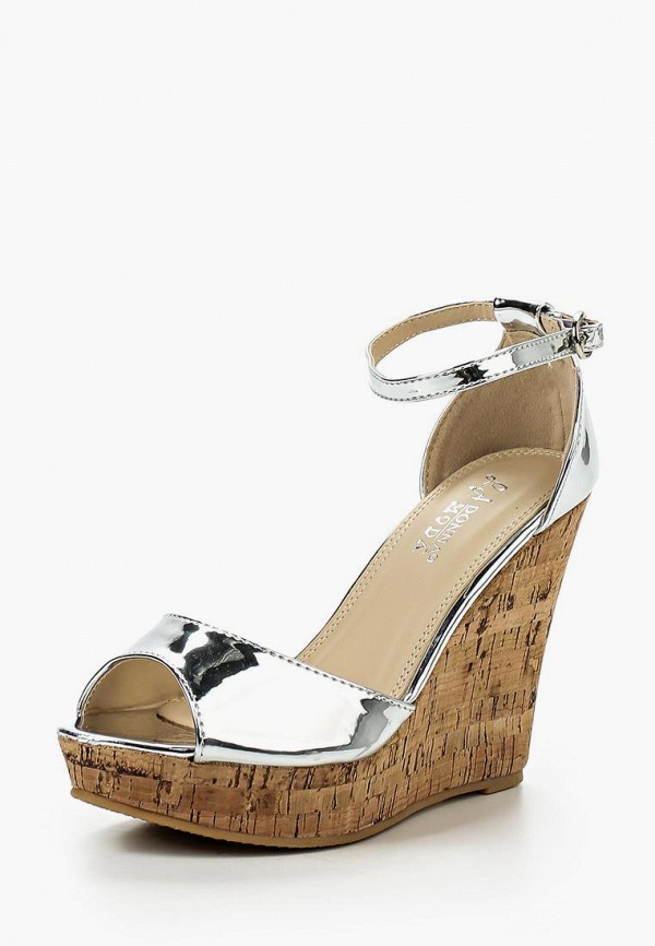 

Босоножки Donna Moda, Серебряный