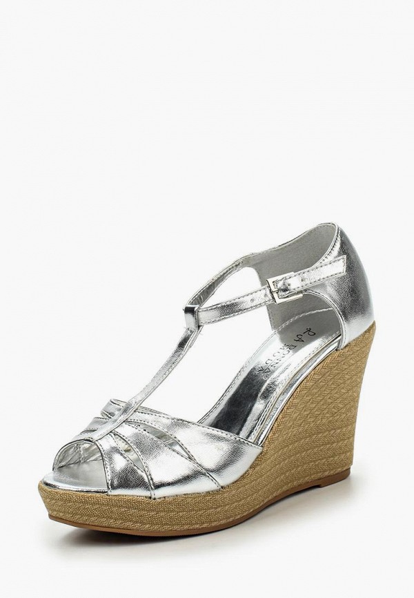 

Босоножки Donna Moda, Серебряный