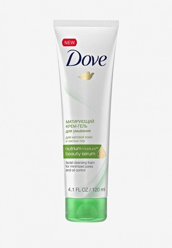 

Гель для умывания Dove, Прозрачный, Матирующий, 120 мл