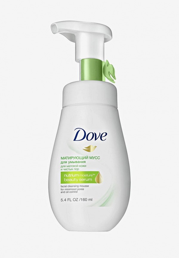 Мусс для умывания Dove Матирующий, 160 мл средства для умывания dove мусс для умывания для чувствительной кожи успокаивающий