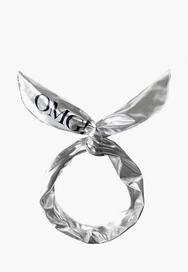 

Повязка Double Dare, Серебряный, OMG! Platinum для фиксации волос во время косметических процедур, серебряная