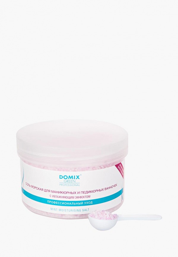 

Соль для ванн Domix, Прозрачный, размягчающая для маникюрных и педикюрных ванночек