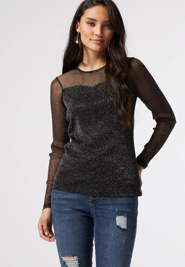 

Блуза Dorothy Perkins Petite, Черный
