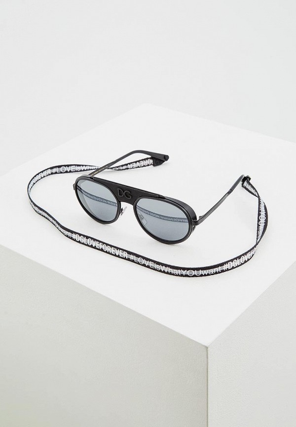 

Очки солнцезащитные Dolce&Gabbana, Черный, DG2210 01/6G