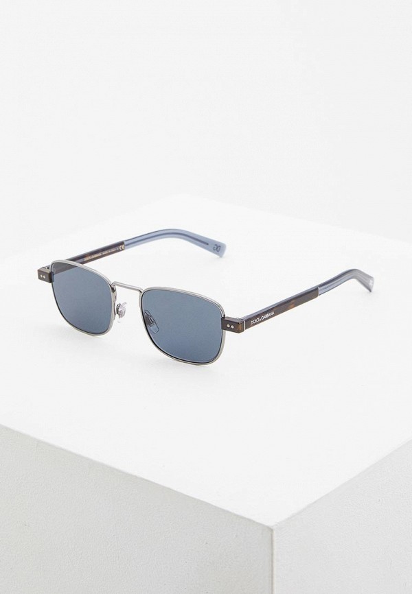 

Очки солнцезащитные Dolce&Gabbana, Серебряный, DG2222 04/80