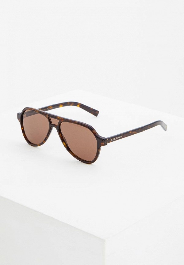 

Очки солнцезащитные Dolce&Gabbana, Коричневый, DG4355 502/73
