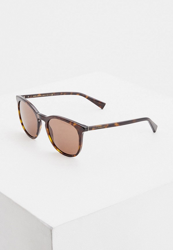 

Очки солнцезащитные Dolce&Gabbana, Коричневый, 0DG4372 502/73