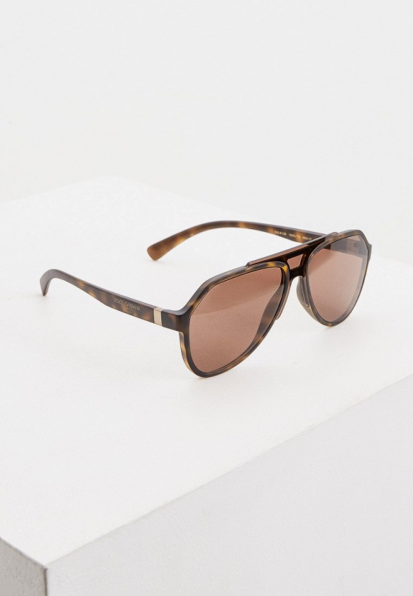 

Очки солнцезащитные Dolce&Gabbana, Коричневый, 0DG6128 193573