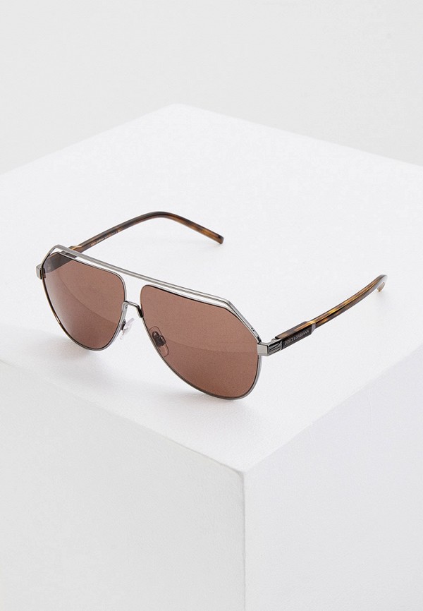 

Очки солнцезащитные Dolce&Gabbana, Серебряный, DG2266 04/73