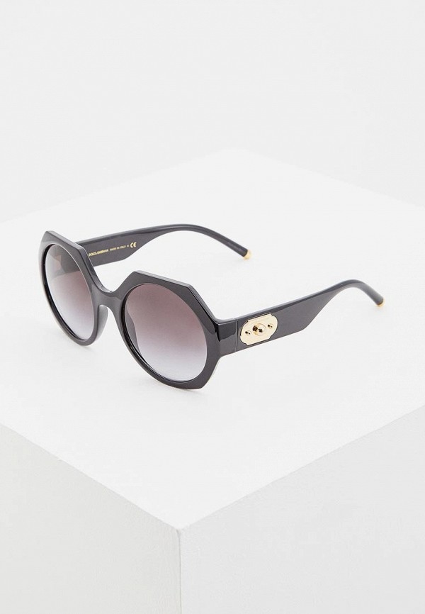 

Очки солнцезащитные Dolce&Gabbana, Черный, DG6120 501/8G