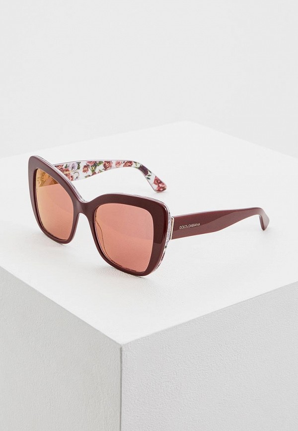 

Очки солнцезащитные Dolce&Gabbana, Бордовый, DG4348 3202D0