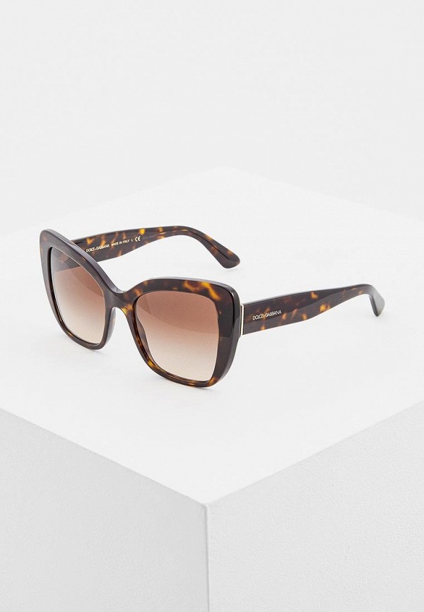 

Очки солнцезащитные Dolce&Gabbana, Коричневый, DG4348 502/13