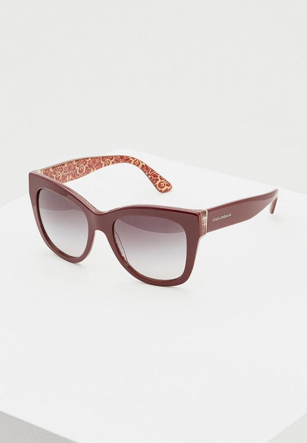 

Очки солнцезащитные Dolce&Gabbana, DG4270 32058G, Бордовый