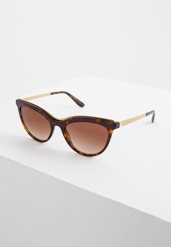 

Очки солнцезащитные Dolce&Gabbana, Коричневый, DG4335 502/13