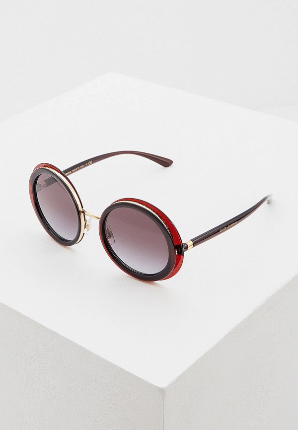 

Очки солнцезащитные Dolce&Gabbana, Бордовый, 0DG6127 550/8G