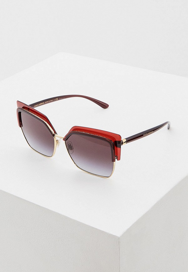 

Очки солнцезащитные Dolce&Gabbana, Бордовый, 0DG6126 550/8G