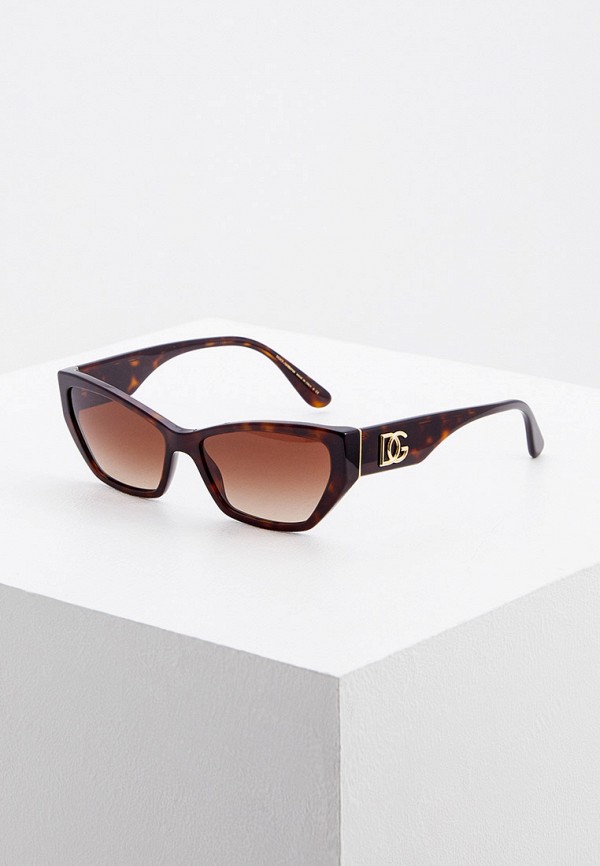 

Очки солнцезащитные Dolce&Gabbana, Коричневый, DG4375 502/13