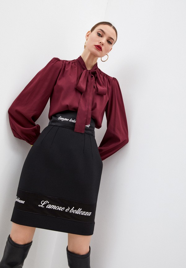 

Блуза Dolce&Gabbana, Бордовый