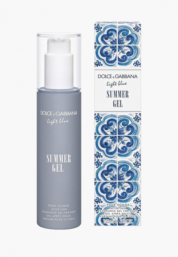 

Гель для тела Dolce&Gabbana, Прозрачный, парфюмированный, после загара, Light Blue Pour Homme, 150 мл