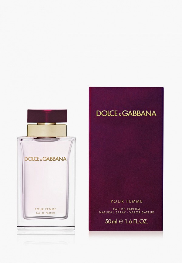 

Парфюмерная вода Dolce&Gabbana, Прозрачный, Парфюмерная вода Pour Femme, 50 мл