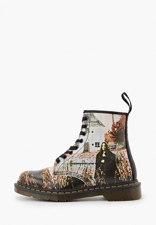 

Ботинки Dr. Martens, Разноцветный, 1460 BLACK SABBATH-8 Eye Boot