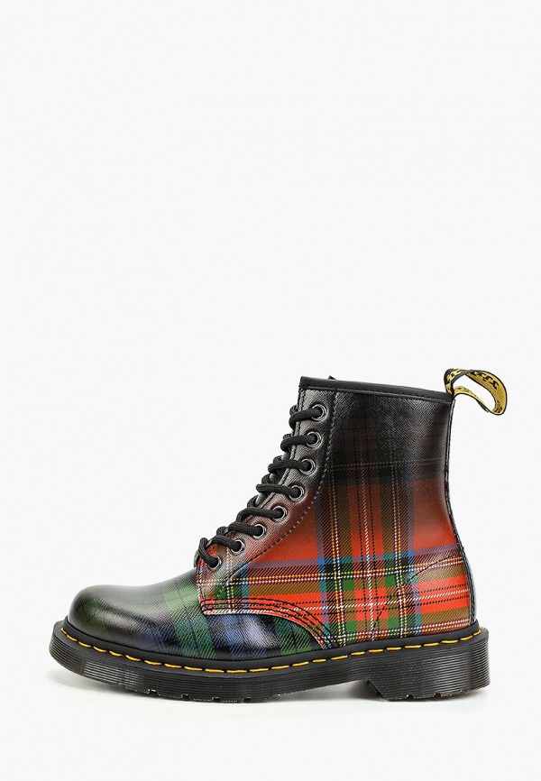 

Ботинки Dr. Martens, 1460 TARTAN - 8 Eye Boot, Разноцветный