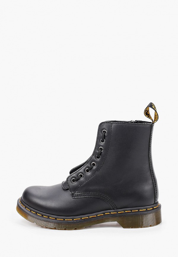 

Ботинки Dr. Martens, Черный, 1460 Pascal Frnt Zip - 8 Eye Boot