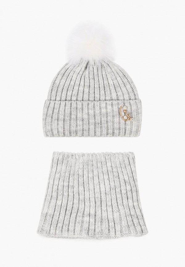 

Шапка и снуд Dunia, Серый