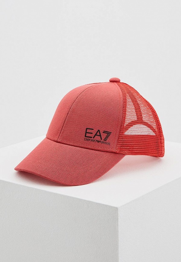 

Бейсболка EA7, Красный