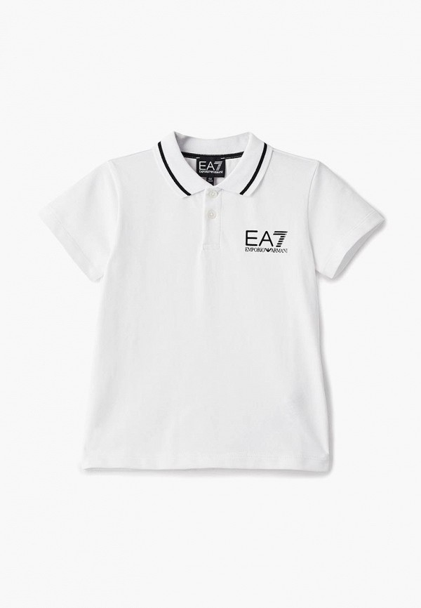 

Поло EA7, Белый