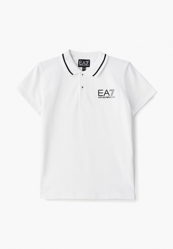 

Поло EA7, Белый