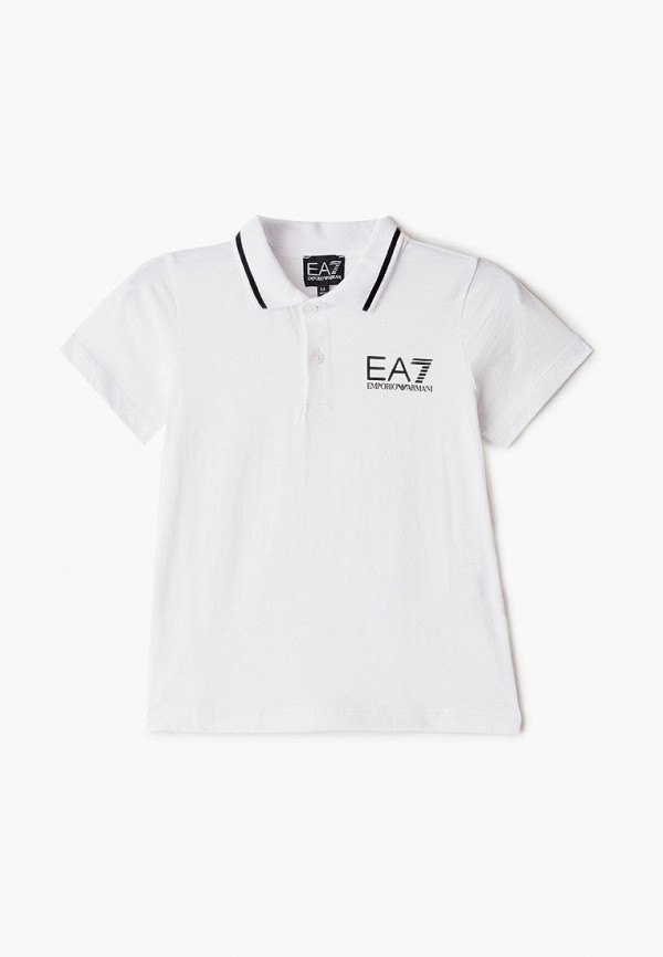

Поло EA7, Белый, EA7 EA002EBHKVQ6