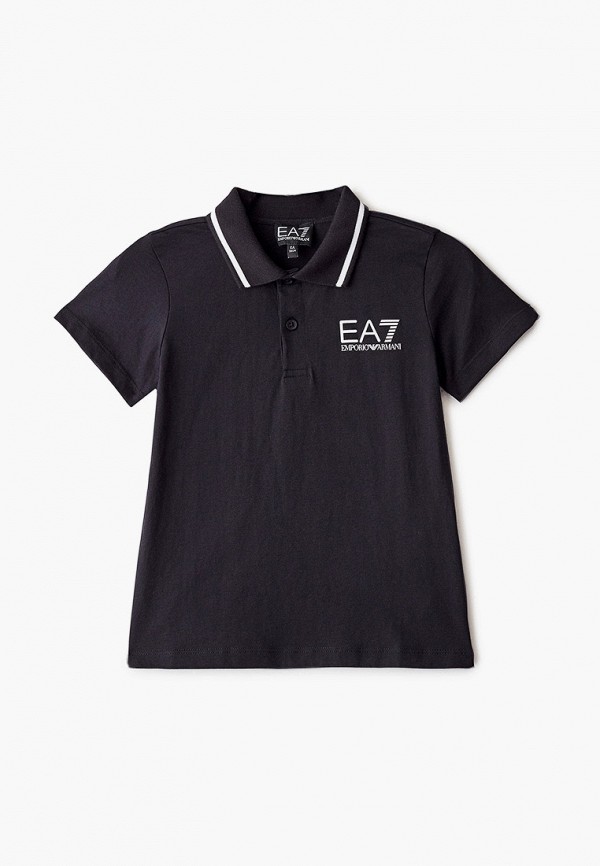 

Поло EA7, Черный