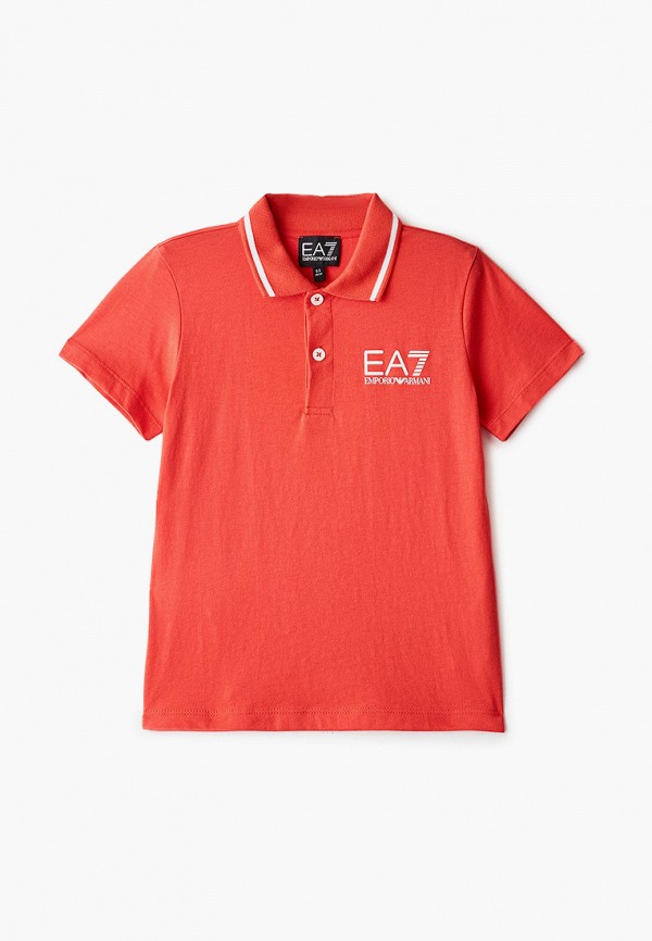

Поло EA7, Красный
