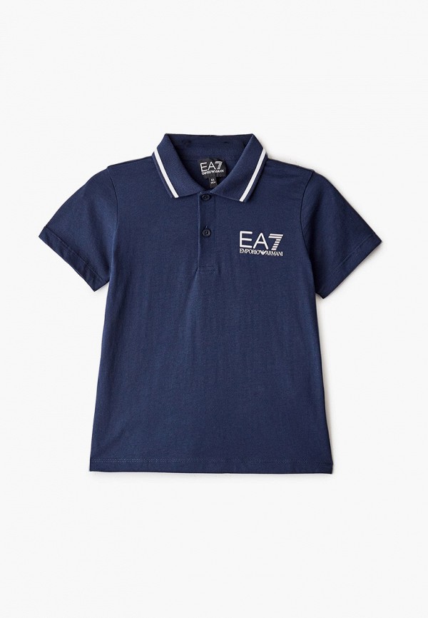 

Поло EA7, Синий, EA7 EA002EBHKVQ9