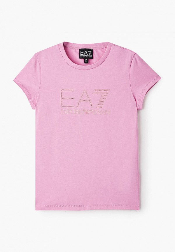 

Футболка EA7, Розовый