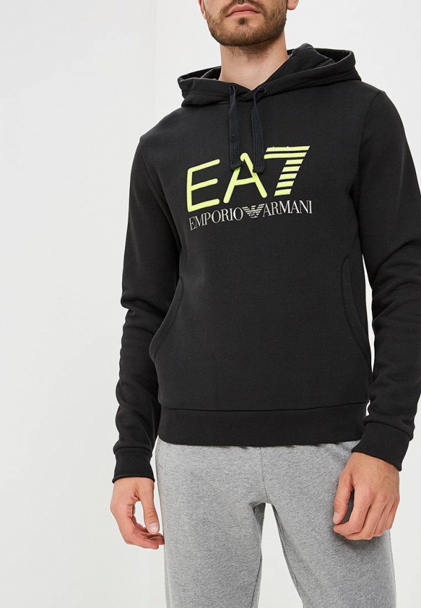 

Худи EA7, Черный