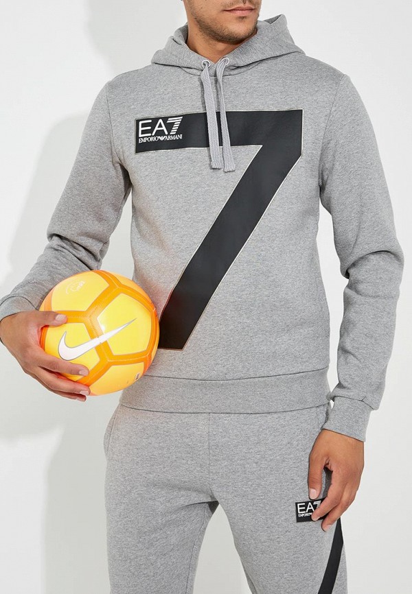 

Худи EA7, Серый