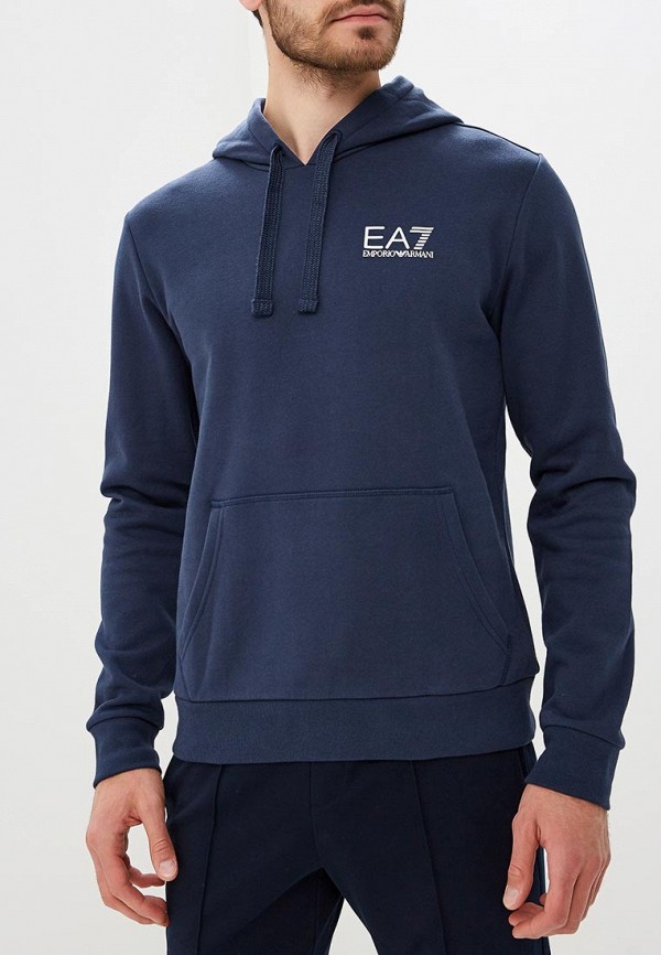 

Худи EA7, Синий