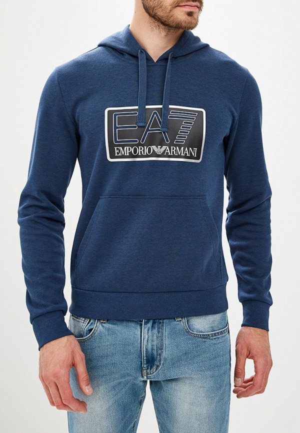 

Худи EA7, Синий