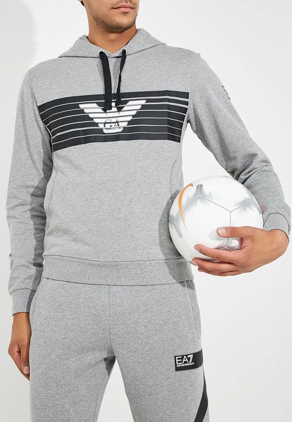 

Худи EA7, Серый