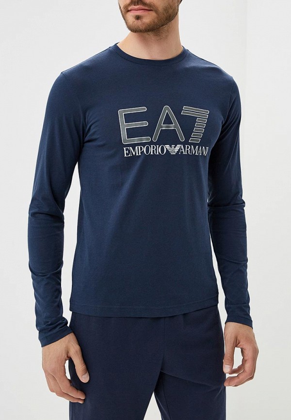 

Лонгслив EA7, Синий