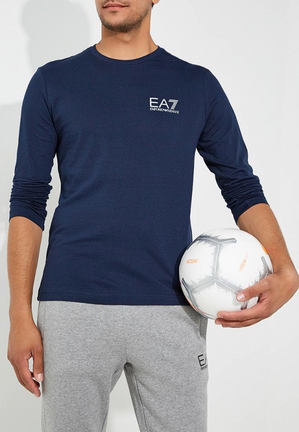 

Лонгслив EA7, Синий