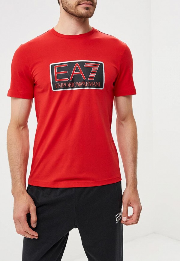 

Футболка EA7, Красный