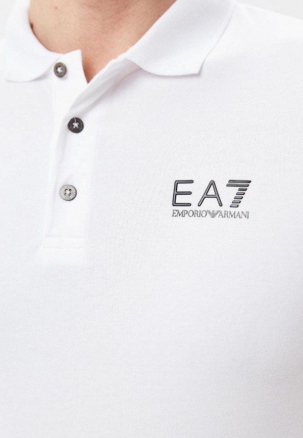 

Поло EA7; EA7 EA002EMDQXB0, Белый
